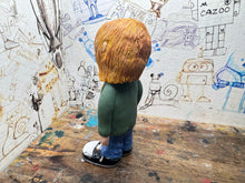 Load image into Gallery viewer, Nirvana Kurt Cobain anatomy T-shirt cartoon character handmade