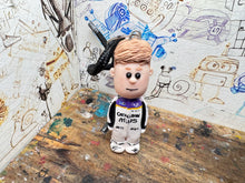 Load image into Gallery viewer, Adam Morgan btcc cartoon character car mirror keyring