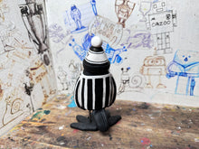 Load image into Gallery viewer, Notts County magpie home 2024 kit with woolly hat