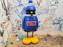 Load image into Gallery viewer, Peterborough United big penguin home shirt 1992/93 with woolly hat