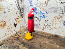 Load image into Gallery viewer, Wrexham AFC back to back to back promotion T-shirt penguin with woolly hat