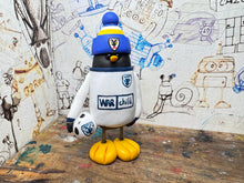 Load image into Gallery viewer, AFC Wimbledon penguin away shirt 2026/27 with football and woolly hat