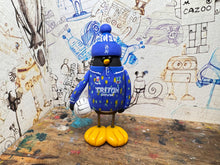 Load image into Gallery viewer, Birmingham City 1993 away shirt penguin with woolly hat & ball