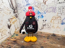 Load image into Gallery viewer, Wrexham AFC penguin 2026/27 Away shirt with woolly hat and football 