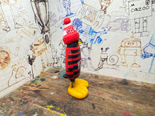 Load image into Gallery viewer, Wrexham AFC 2014/15 penguin with woolly hat