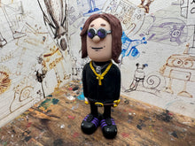 Load image into Gallery viewer, Ozzy Osbourne cartoon character with moving head
