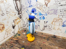 Load image into Gallery viewer, Peterborough United penguin 1978 home shirt with woolly hat