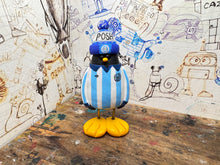 Load image into Gallery viewer, Peterborough United penguin 1978 home shirt with woolly hat