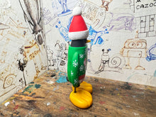 Load image into Gallery viewer, Nottingham Forest Brian Clough Merry Christmas jumper penguin with woolly hat