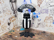 Load image into Gallery viewer, Notts County magpie home 1978 kit with woolly hat & scarf