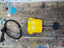 Load image into Gallery viewer, Mansfield town shirt 2025 Car mirror keyring handmade