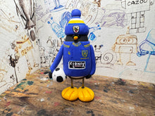 Load image into Gallery viewer, Wimbledon penguin home shirt 1997/98 with football and woolly hat