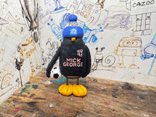 Load image into Gallery viewer, Peterborough United penguin away shirt 2026/27 with football and woolly hat