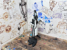 Load image into Gallery viewer, Notts County magpie home 2024 kit with woolly hat & scarf