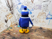 Load image into Gallery viewer, Birmingham City 1990/91 home shirt penguin with woolly hat & ball