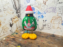 Load image into Gallery viewer, Nottingham Forest Brian Clough Merry Christmas jumper penguin with woolly hat