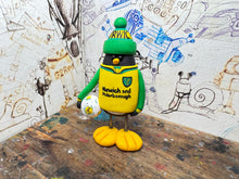 Load image into Gallery viewer, Norwich city penguin home shirt 1996/97 with woolly hat & ball