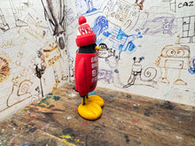 Load image into Gallery viewer, Wrexham AFC back to back to back promotion T-shirt penguin with woolly hat