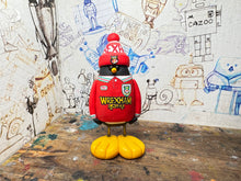 Load image into Gallery viewer, Wrexham AFC 1997 penguin with woolly hat