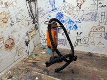 Load image into Gallery viewer, Sheffield Steelers with tansey on back. Car mirror keyring handmade