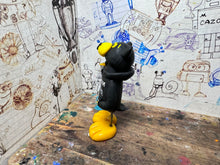 Load image into Gallery viewer, Nottingham Panthers hoodie penguin with paws hat penguin