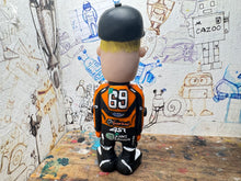 Load image into Gallery viewer, Rhys Irwin #69 cartoon character with moving head 2025