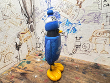 Load image into Gallery viewer, Peterborough United goalkeeper penguin 2025/2026 with football and woolly hat (blue)