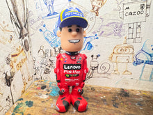 Load image into Gallery viewer, Marc Márquez cartoon character with moving head 2025