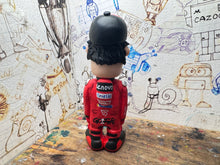 Load image into Gallery viewer, Pecco Bagnaia cartoon character with moving head 2025