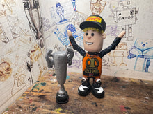 Load image into Gallery viewer, Rhys Irwin #69 cartoon character trophy and moving head 2025 special edition