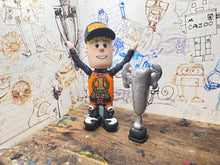 Load image into Gallery viewer, Rhys Irwin #69 cartoon character trophy and moving head 2025 special edition