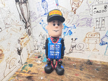 Load image into Gallery viewer, Josh Brooks cartoon character with moving head 2025