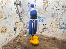 Load image into Gallery viewer, Peterborough United big penguin 2000/1 home shirt with woolly hat