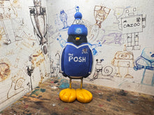 Load image into Gallery viewer, Peterborough United big penguin 2000/1 home shirt with woolly hat