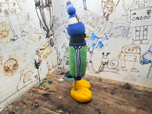 Load image into Gallery viewer, Peterborough United big penguin 2000/1 away shirt with woolly hat