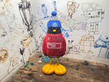 Load image into Gallery viewer, Peterborough United big penguin 1994 away shirt with woolly hat