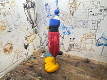 Load image into Gallery viewer, Peterborough United big penguin 1994 away shirt with woolly hat