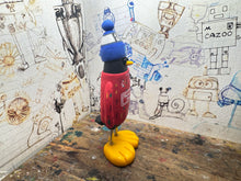 Load image into Gallery viewer, Peterborough United big penguin 1994 away shirt with woolly hat