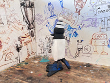 Load image into Gallery viewer, Notts County magpie retro kit 1950/52 with woolly hat