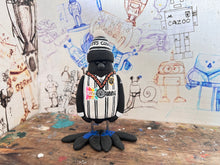 Load image into Gallery viewer, Notts County magpie national league playoff winners 2023 shirt with woolly hat