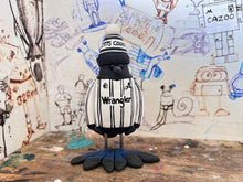 Load image into Gallery viewer, Notts County magpie retro kit 1984/86 with woolly hat