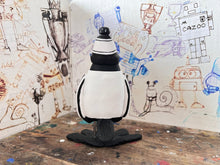 Load image into Gallery viewer, Notts County magpie home without sponsor 2024 kit with woolly hat