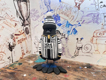 Load image into Gallery viewer, Notts County magpie retro kit 1993/94 with woolly hat no