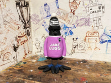 Load image into Gallery viewer, Notts County magpie 2023 away kit with woolly hat