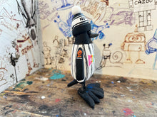 Load image into Gallery viewer, Notts County magpie 2023 kit with woolly hat