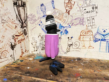 Load image into Gallery viewer, Notts County magpie 2023 away kit with woolly hat