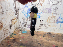 Load image into Gallery viewer, Davey Todd cartoon character keyring
