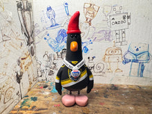 Load image into Gallery viewer, Nottingham Panthers playoff champions 2025 penguin with with medal and elite playoff champions 2025 on the back
