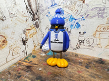 Load image into Gallery viewer, Birmingham City 1997/98 home shirt penguin with woolly hat &amp; ball
