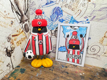 Load image into Gallery viewer, trading card Sheffield United penguin 1978 with football and woolly &amp; trading card
